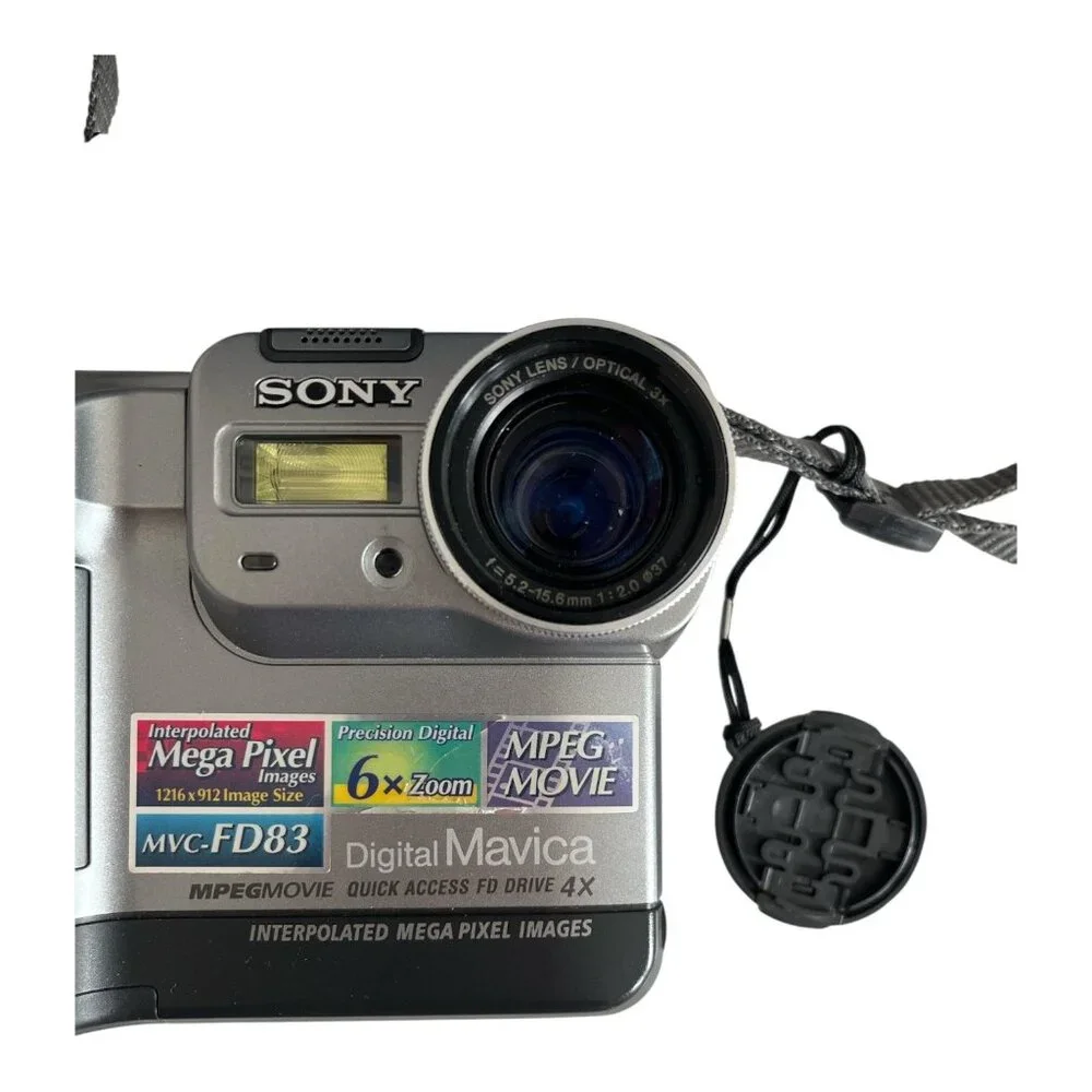 Sony Digital Mavica MVC-FD83 Floppy Disk Camera MPEG Movie Japan